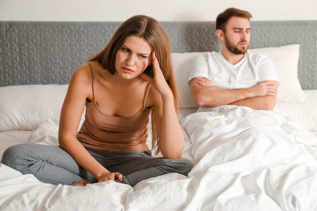 couple on bed