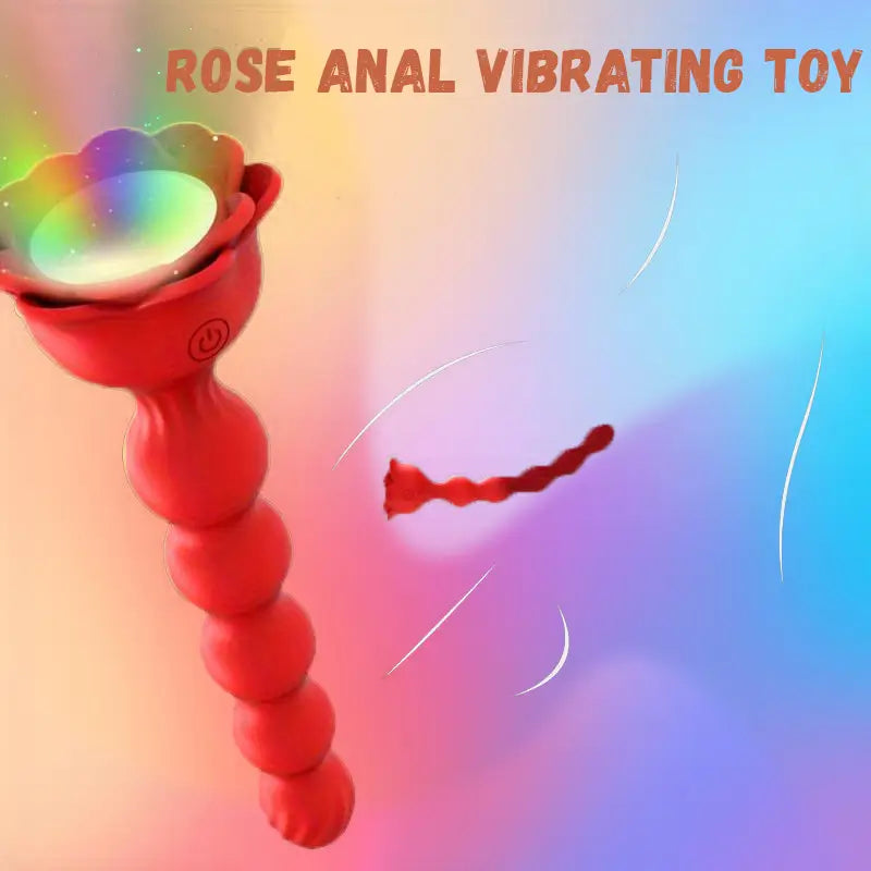 Luminous_Rose_5-Pearl_Vibrating_Anal_Plug