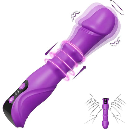 Tri-Action G-Spot Thruster Dildo