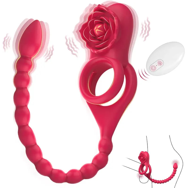 BlissBloom Multi-Stimulation Couples Vibrator Set