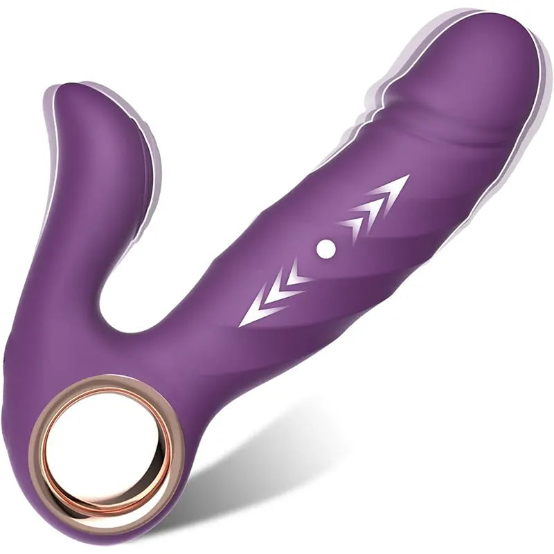 Dual Action Thrusting &amp; Vibrating Rabbit