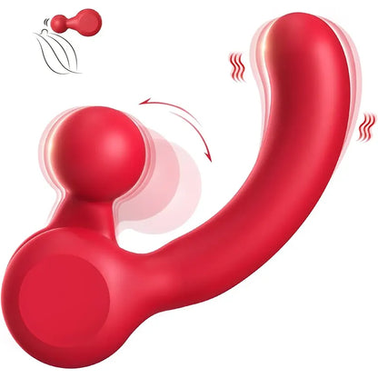 3-in-1 Vibrator with Rotating &amp; Thrusting