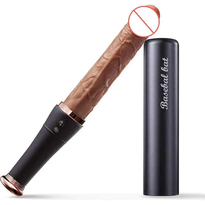 Mini Bat Retractable Vibrating Dildo