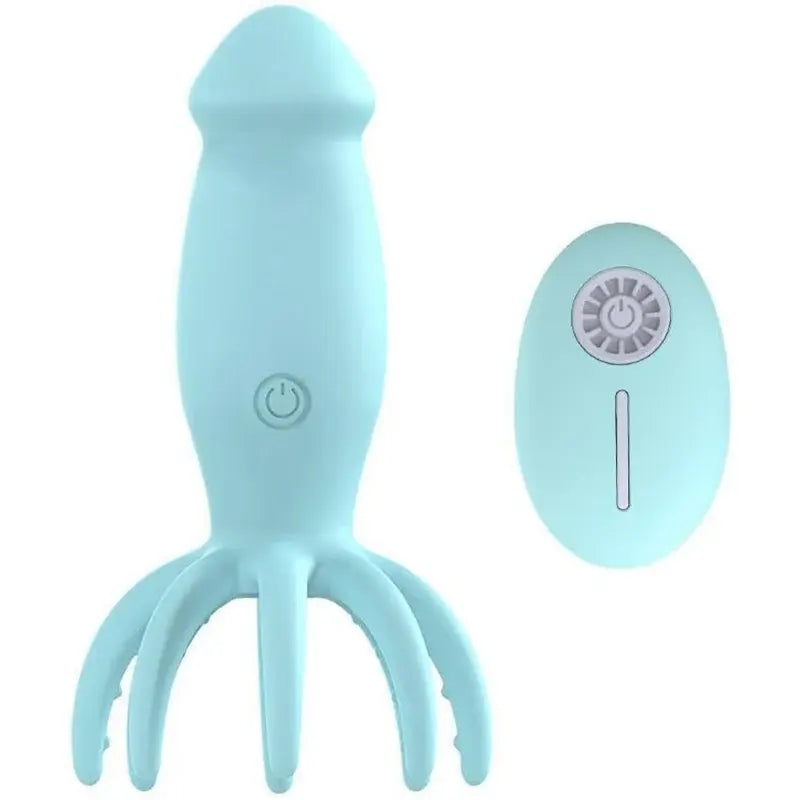 Remote Control Octopus Vibrating Masturbator