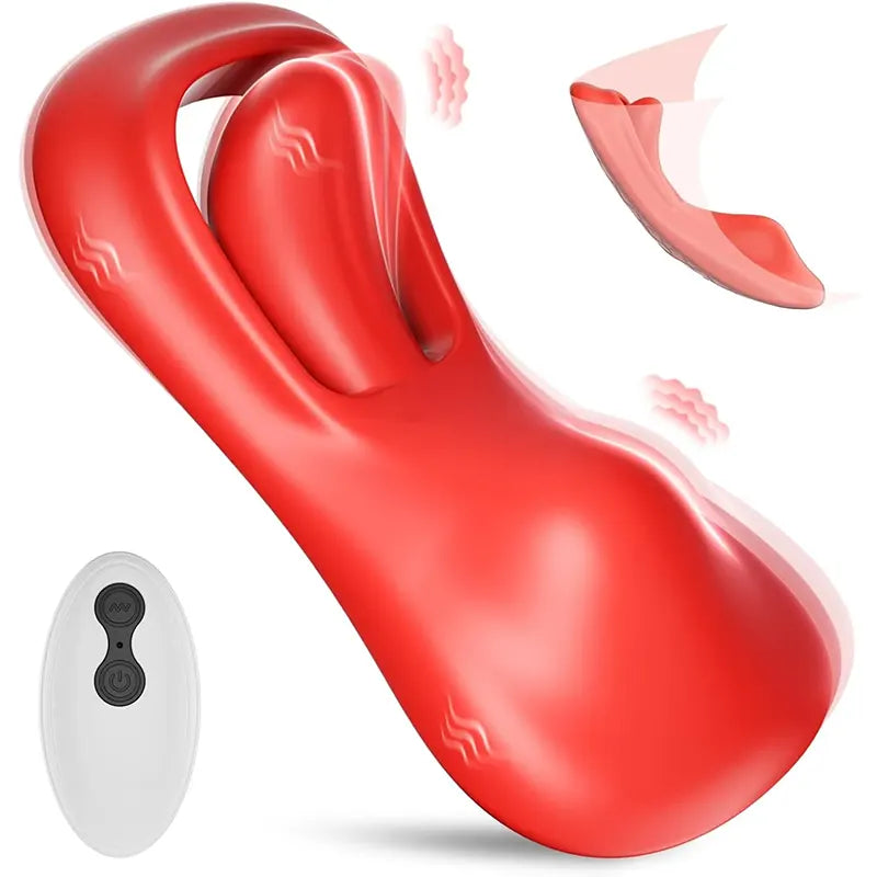 Remote Tongue Pleasure Vibrator