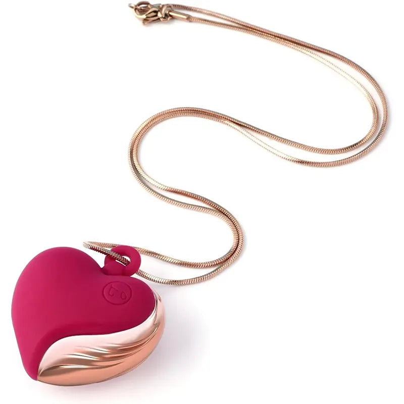 Pulse Beat Heart Necklace Massager