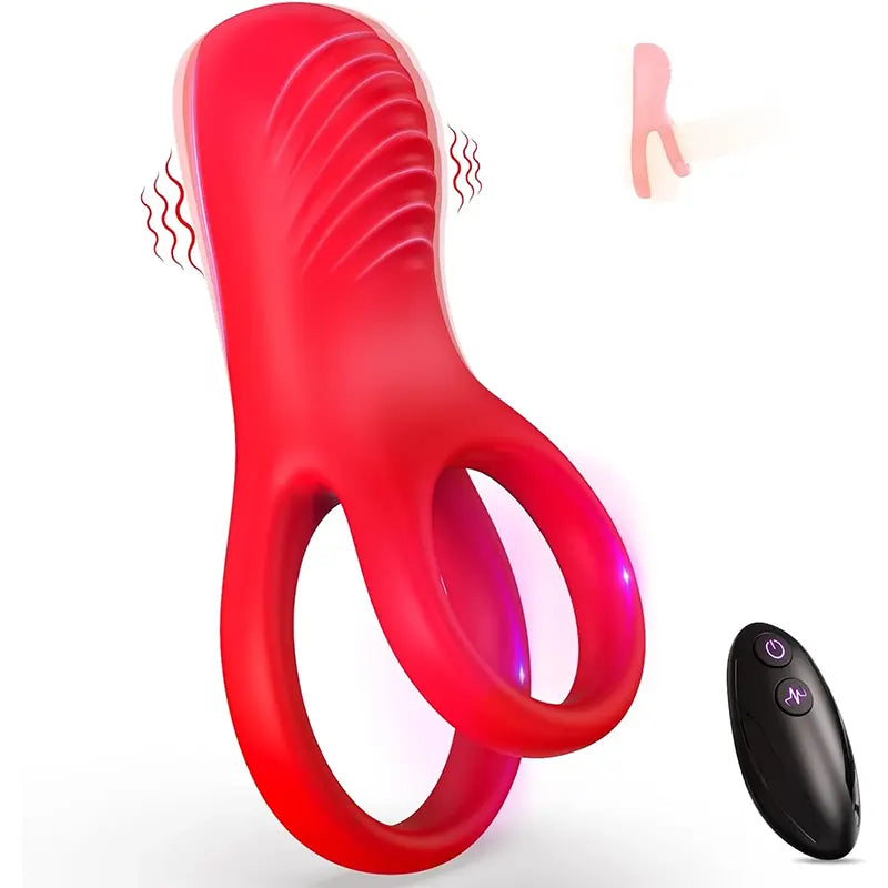 Power Pulse Dual Vibrating Cock Ring