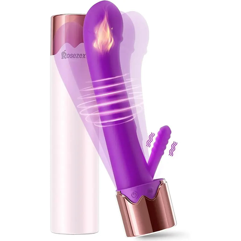 Velora 2-in-1 G-Spot &amp; Clitoral Vibrator with Heating Function