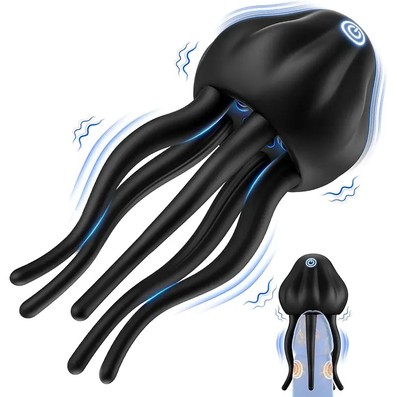 Jellyfish-Shaped Couples Vibrator