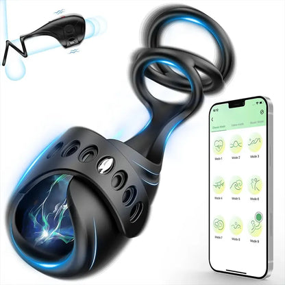 Smart Adjustable Penis Vibrator