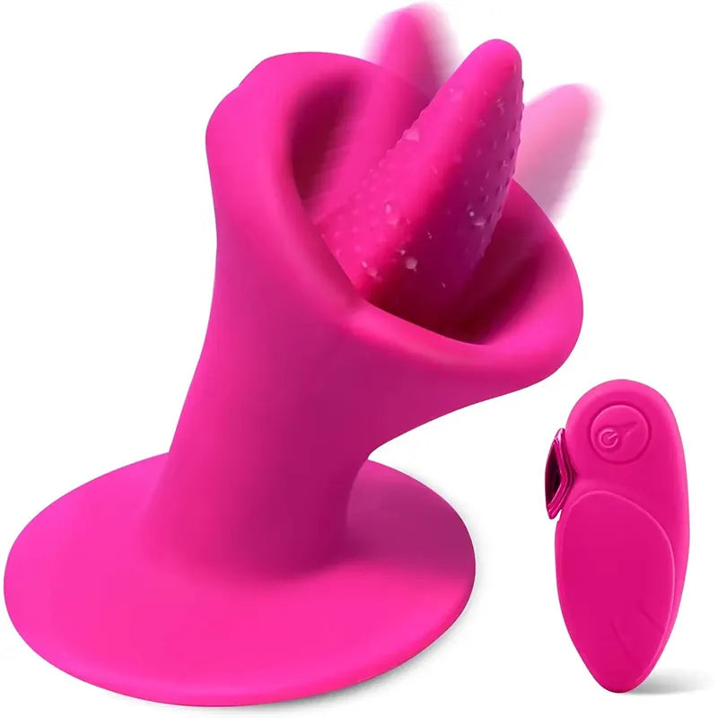 Sucker Lick Rose Clit Vibrator