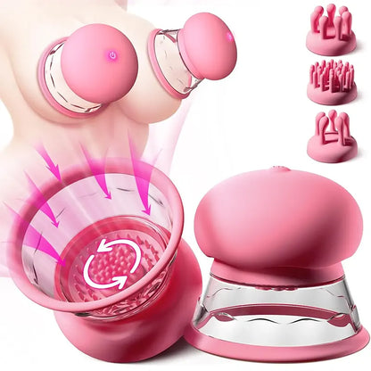 PleasurePeak Nipple Vibrating &amp; Sucking Stimulator