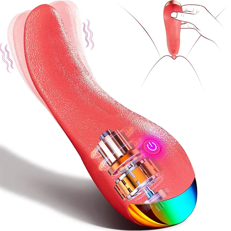 10 Patterns Tongue Vibrator for Women