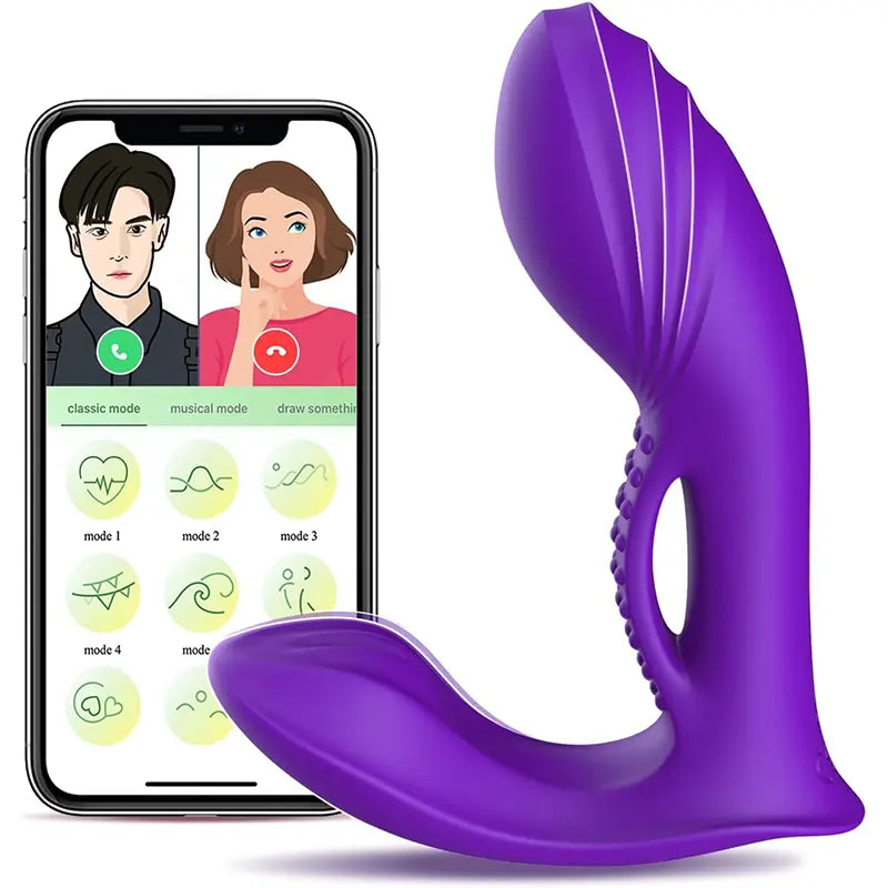 SyncPleasure APP-Controlled Wearable G-Spot Vibrator