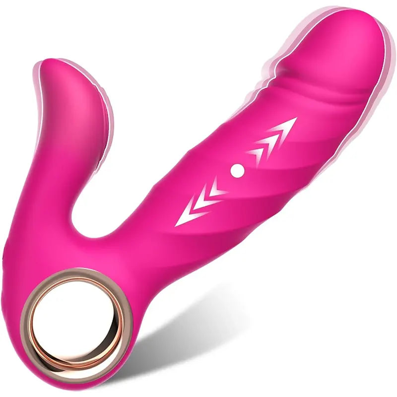 Dual Action Thrusting &amp; Vibrating Rabbit