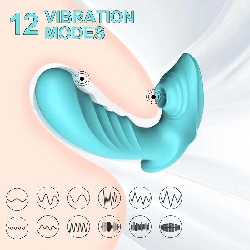 Wearable Female Tongue Licking Vibrator