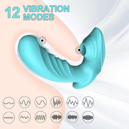 Wearable Female Tongue Licking Vibrator