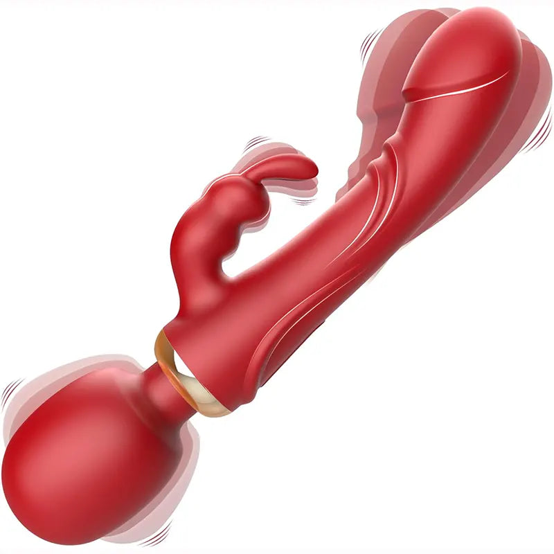 3-in-1 Dual Head G-Spot Clitoral Vibrator