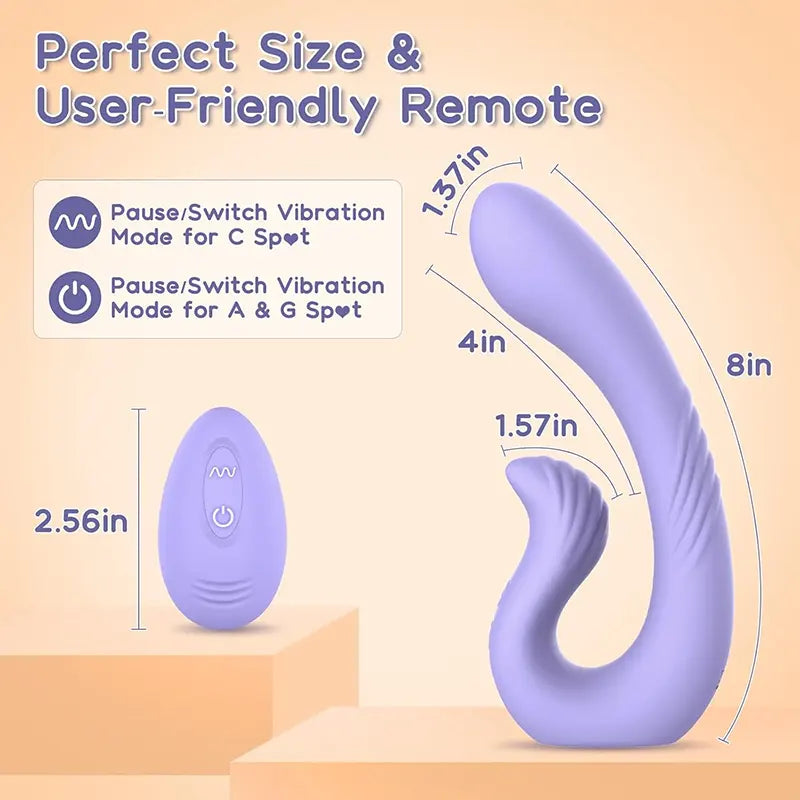 Wearable Dual Motor G-Spot Vibrator