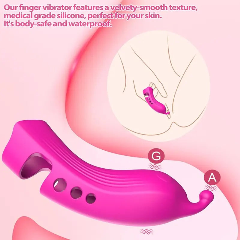 VibeSync Finger Vibe - G-Spot, Nipple, and Clit Massager