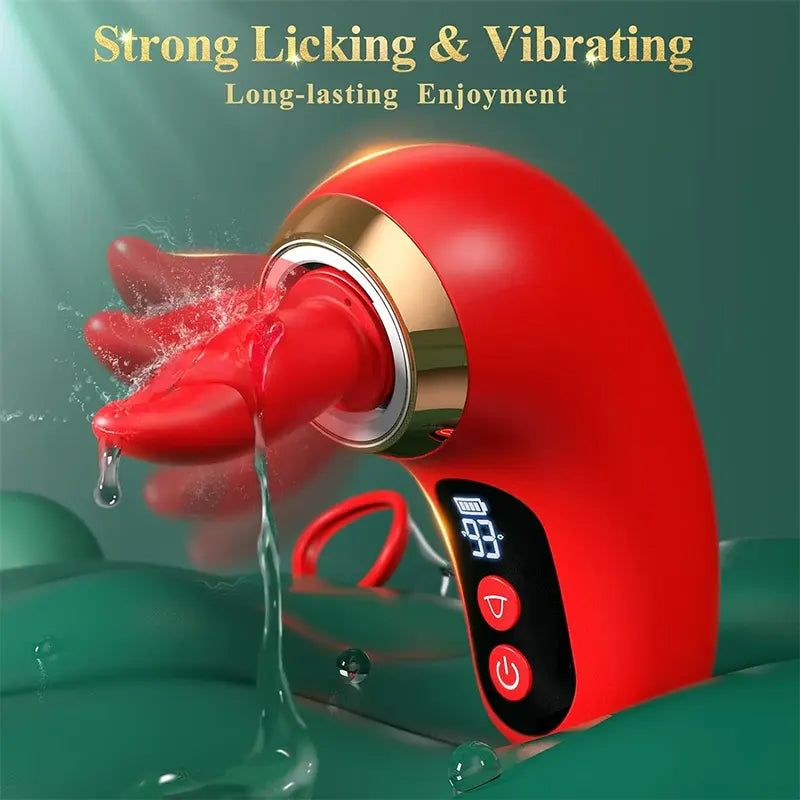 LushLick Wireless App-Controlled Clitoral &amp; Nipple Stimulator