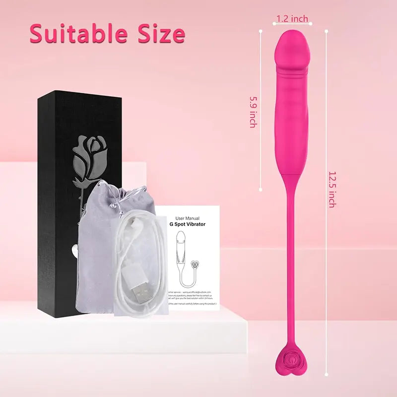 2-in-1 Vibrator &amp; Dildo for Women