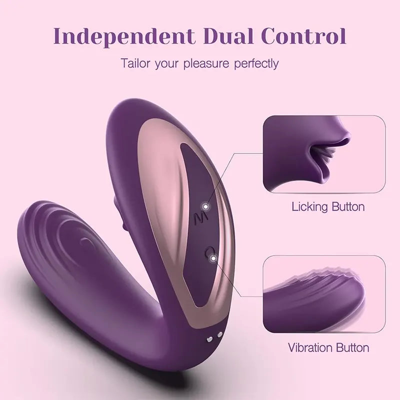 Petal Pleasure Clitoral Licking Vibrator