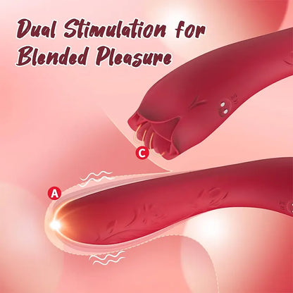 BlissLick Dual-Action Clitoral Vibrator