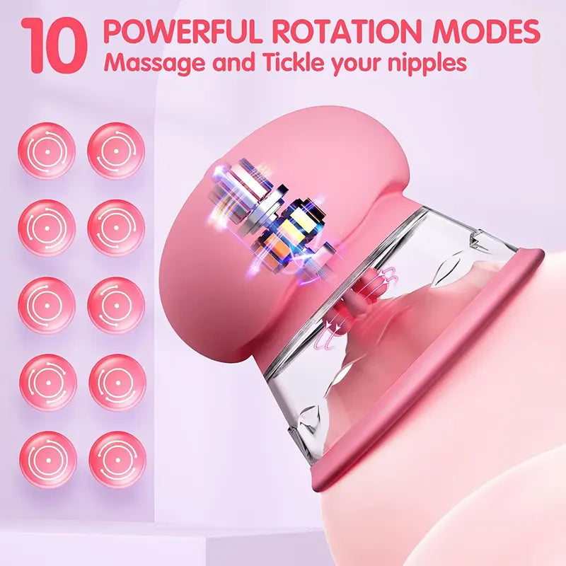 PleasurePeak Nipple Vibrating &amp; Sucking Stimulator