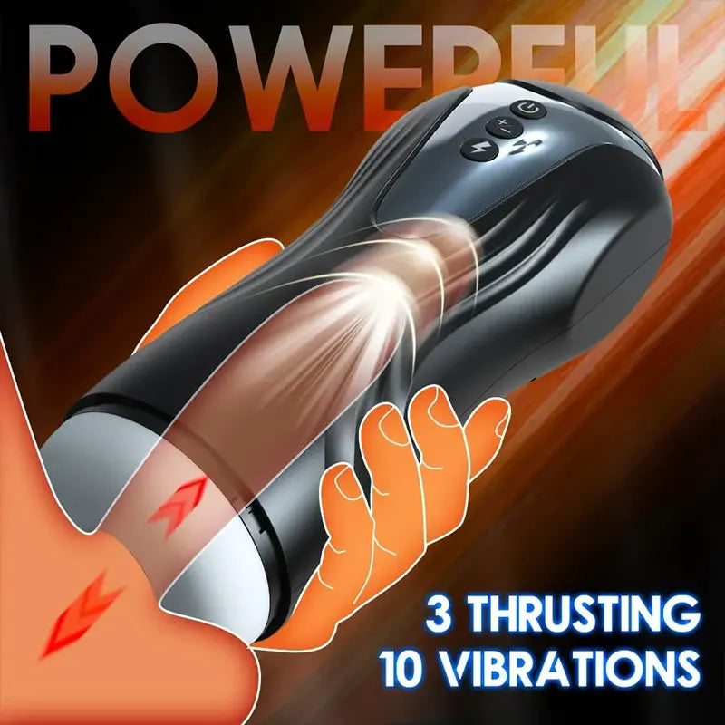 360° Rotating Telescopic Pleasure Masturbator