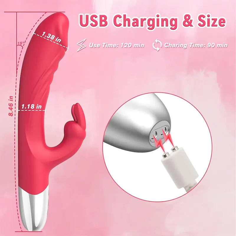 G-Spot Rabbit Vibrator with Camera