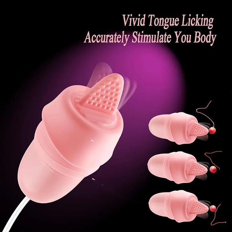 Double-Headed Bear Tongue Licking Vibrator