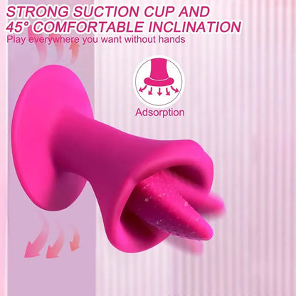 Sucker Lick Rose Clit Vibrator