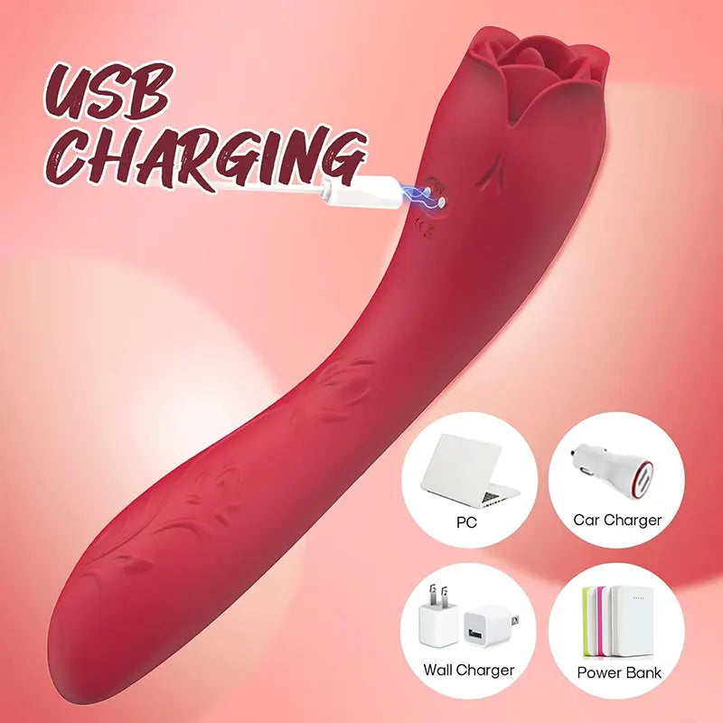 BlissLick Dual-Action Clitoral Vibrator