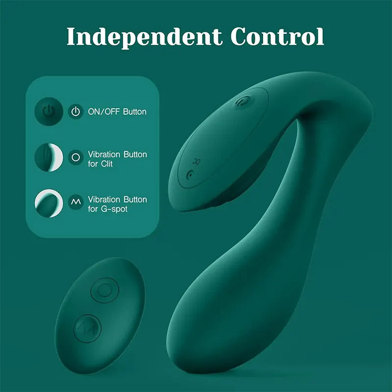 DualEuphoria Dual Motors Vibrating Sex Toy