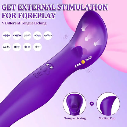 Tongue Vibration Dual Stimulator