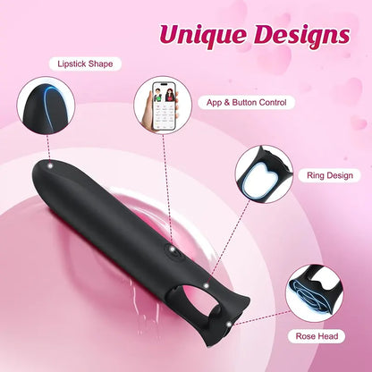 Vibe Link App-Controlled Bullet Vibrator for Women