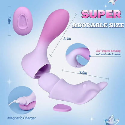 Detachable Dual-Function Clitoral Vibrator