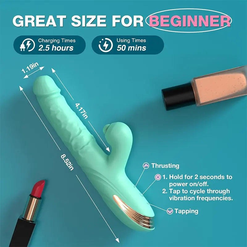 Push-Up Rabbit Vibrator for Beginners