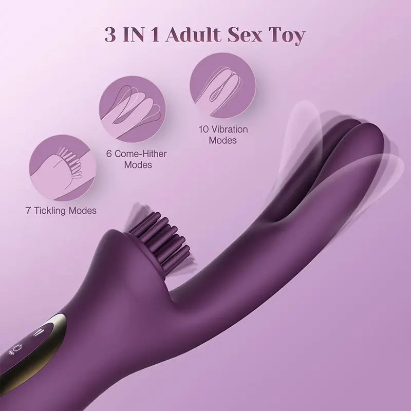 LuxePleasure Clitoral Stimulator with Pleasure Curl Technology