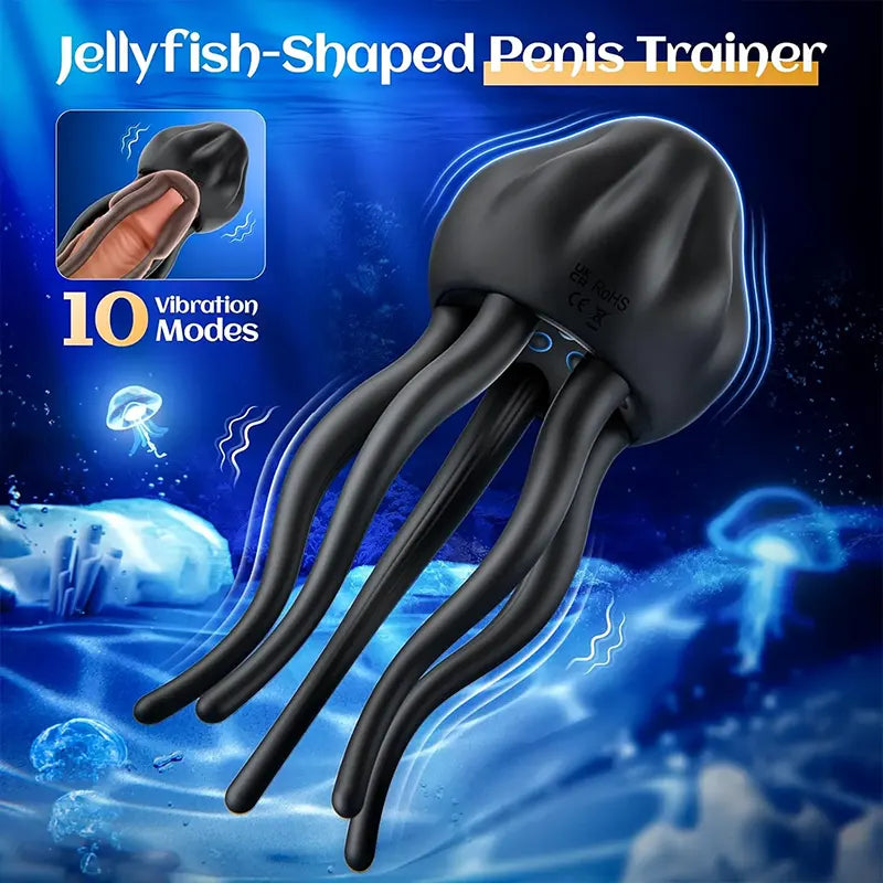 Jellyfish-Shaped Couples Vibrator