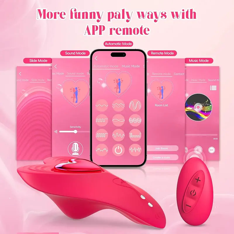 Whisper Touch Wearable Remote Vibrator