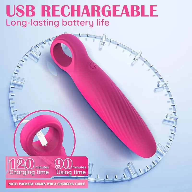 PetalPulse Mini Bullet Vibrator for Women