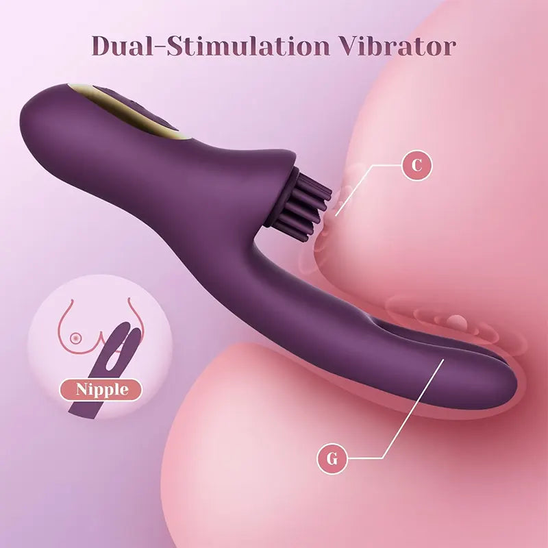 LuxePleasure Clitoral Stimulator with Pleasure Curl Technology