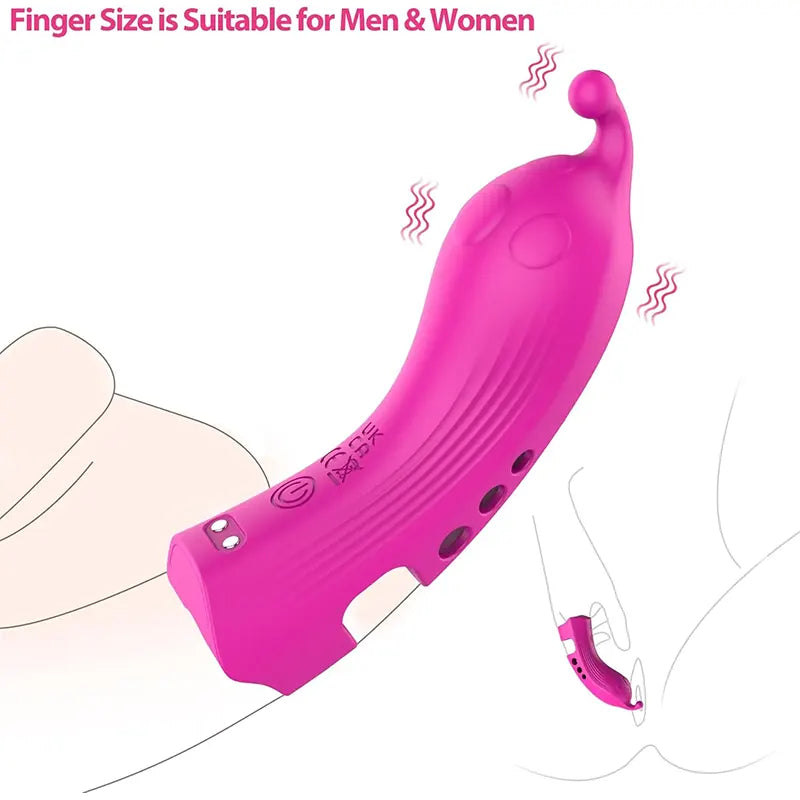 VibeSync Finger Vibe - G-Spot, Nipple, and Clit Massager