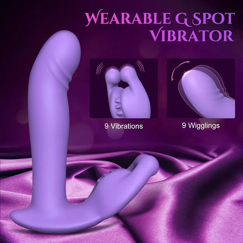 Wearable Remote Control G-Spot Vibrator