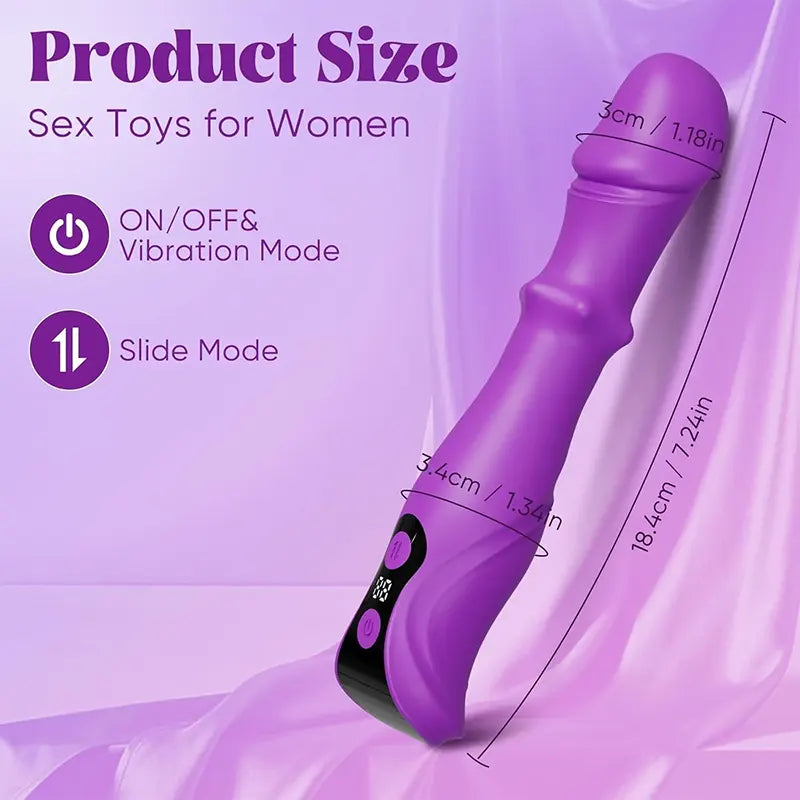 Tri-Action G-Spot Thruster Dildo