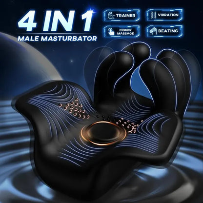 Penis Training Stroker with Glans Stimulator