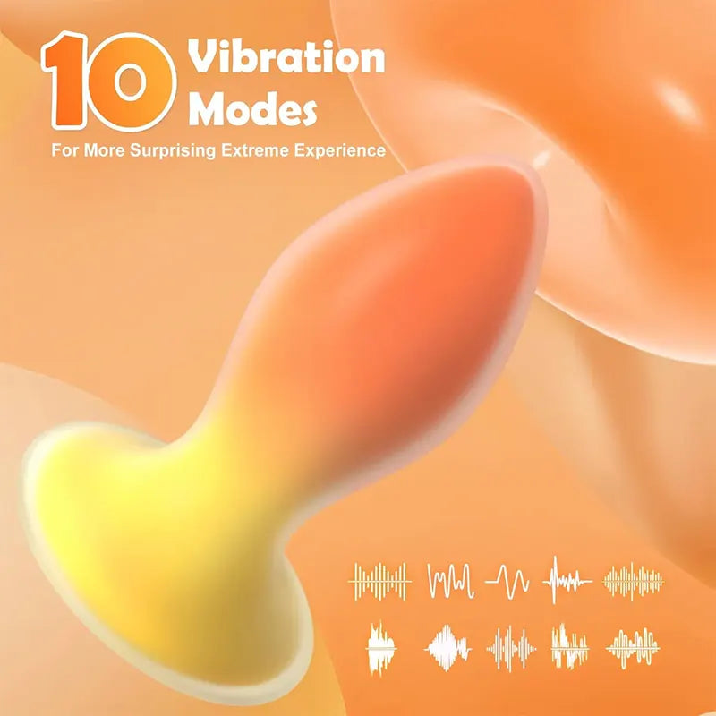 Gradient Vibrating Ergonomic Anal Plug