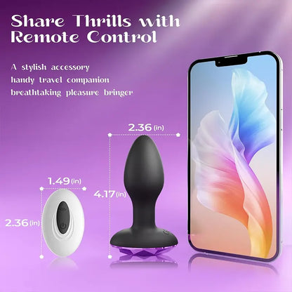 VibeSphere Rotating &amp; Vibrating Anal Plug